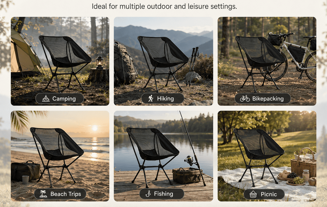 carbon fiber moon chair applications