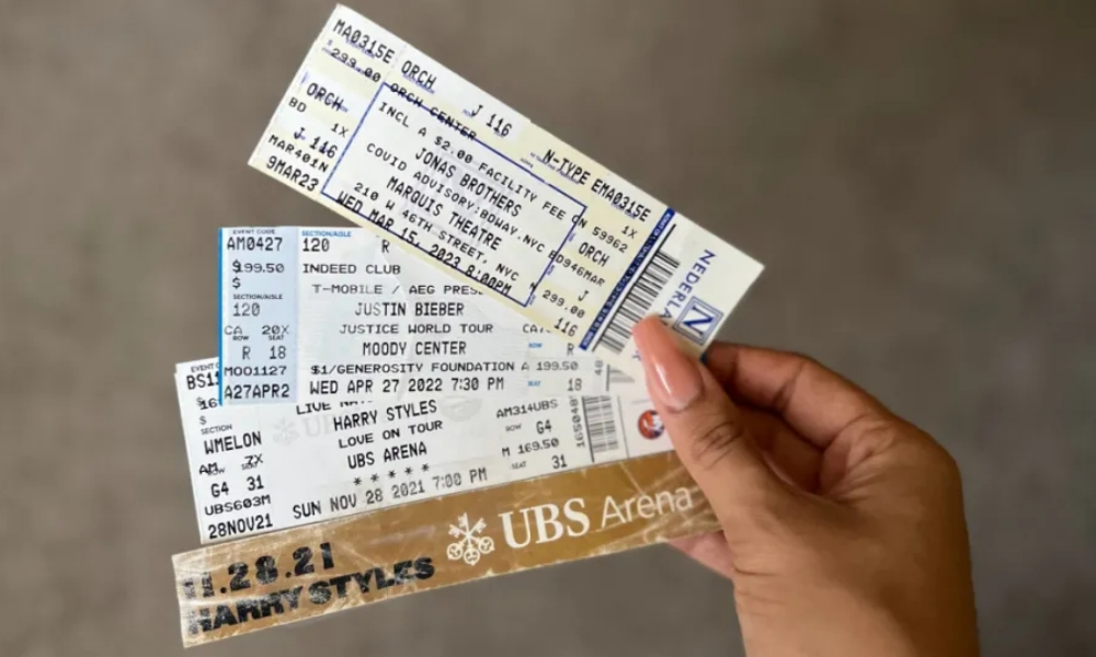 Ticketing Sticky Label