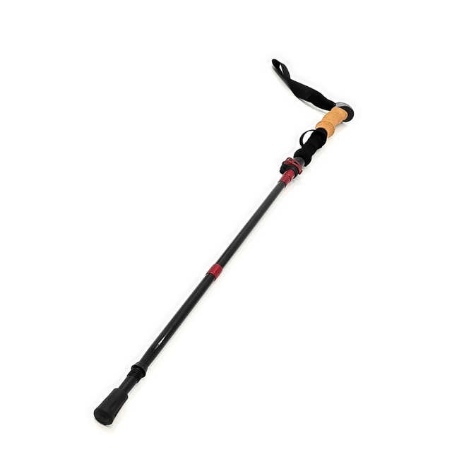 Revolve-CF Customizable 100% Carbon Fiber Adjustable Trekking Poles Lightweight Collapsible Hiking Poles