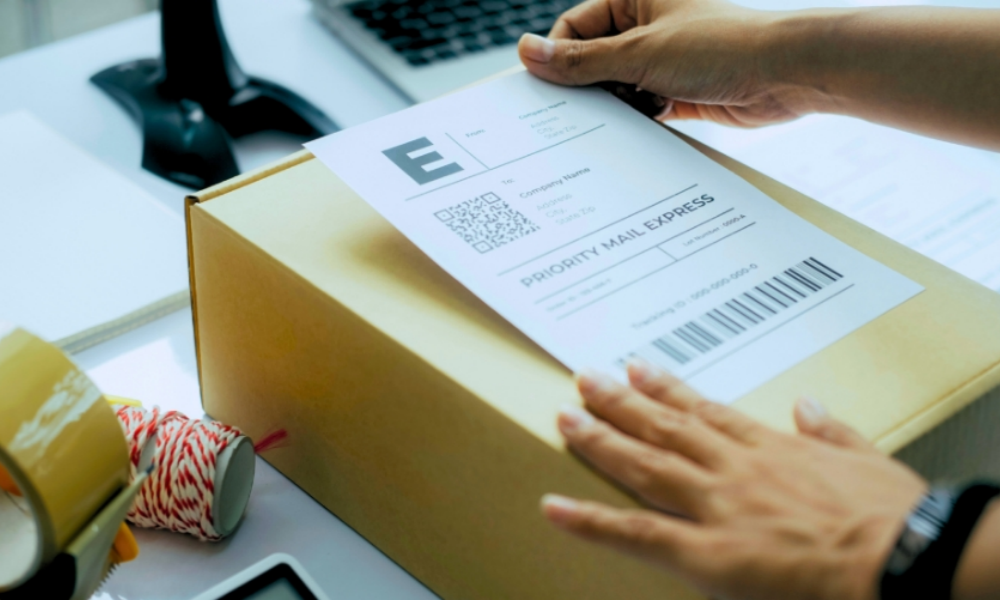 Logistics and Express Delivery Industry Sticky Label