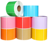 R-SL-58gsm yellow Color 58gsm Hot Sale thermal label printer labels thermal transfer labels Manufacturer