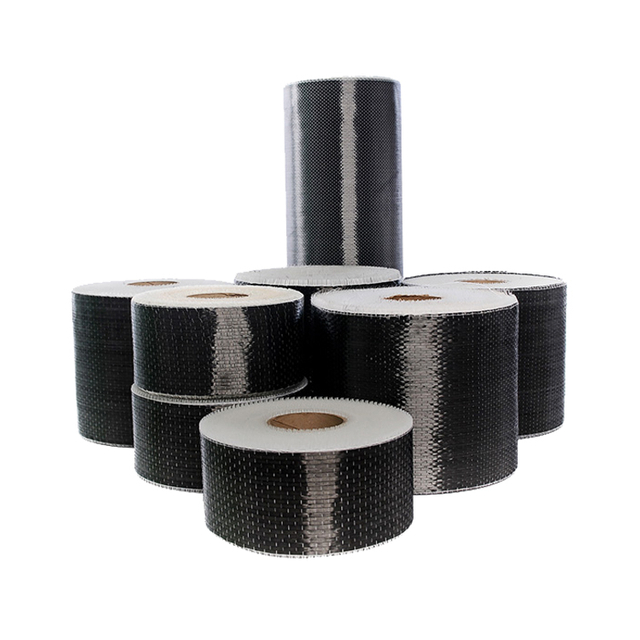 R-CF-UD 200gsm High Model (Level II) Construction Reinforcement Unidirectional Carbon Fiber Fabrics UD Carbon Cloth