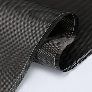 R-CF-1K 80gsm 1K Twill/Plain High Performance Corrosion Resistant Carbon Fiber Fabric Roll for Bicycle Accessories