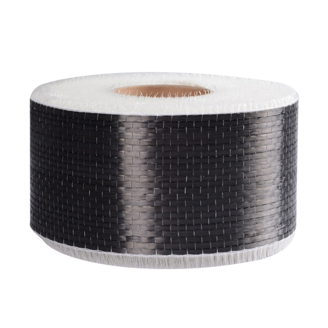 R-CF-UD 300gsm High Model (Level II) Factory Direct Carbon Fiber UD Unidirectional Reinforcing Fabric12k T300 150g for Building Reinforcement