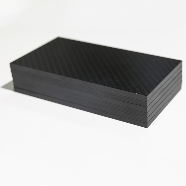 Customizable Sizes 2mm 3mm 4mm Thick Solid Molding Carbon Fiber sheets And Plates Manufacturer
