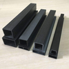 R-CF-Tube Customized Thickness ,Length,High Strength Plain/Twill Carbon Fiber Square /Rectangular Tube for Sale