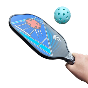 Dual-Density Foam Core Hybrid Elongated Widebody Pickleball Paddle Thermoformed T700 Carbon Fiber Pickleball Racket