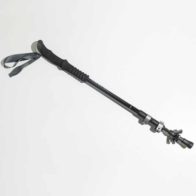 Outdoor Trekking Pole Carbon Fiber Ultra-light 3-Section 3-Joint Retractable Folding Hiking Camping Mountaineering Equipment